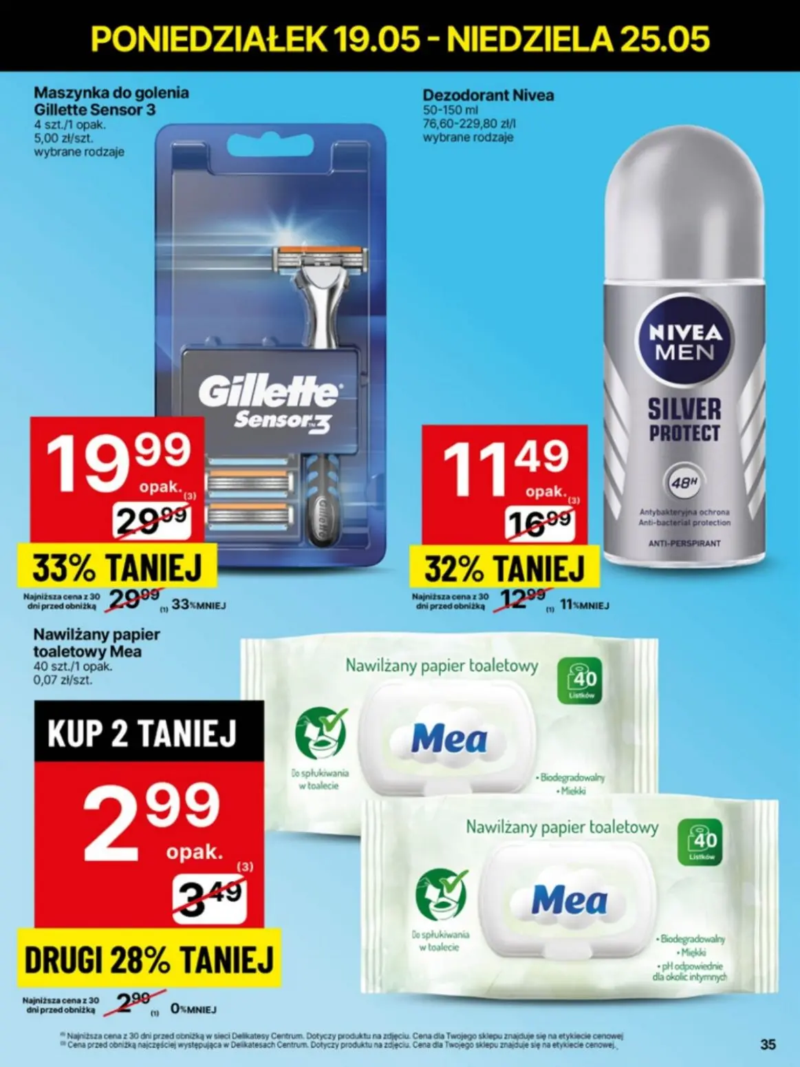 gazetka promocyjna Delikatesy Centrum Niskie ceny. Od poniedziałku - Strona 35
