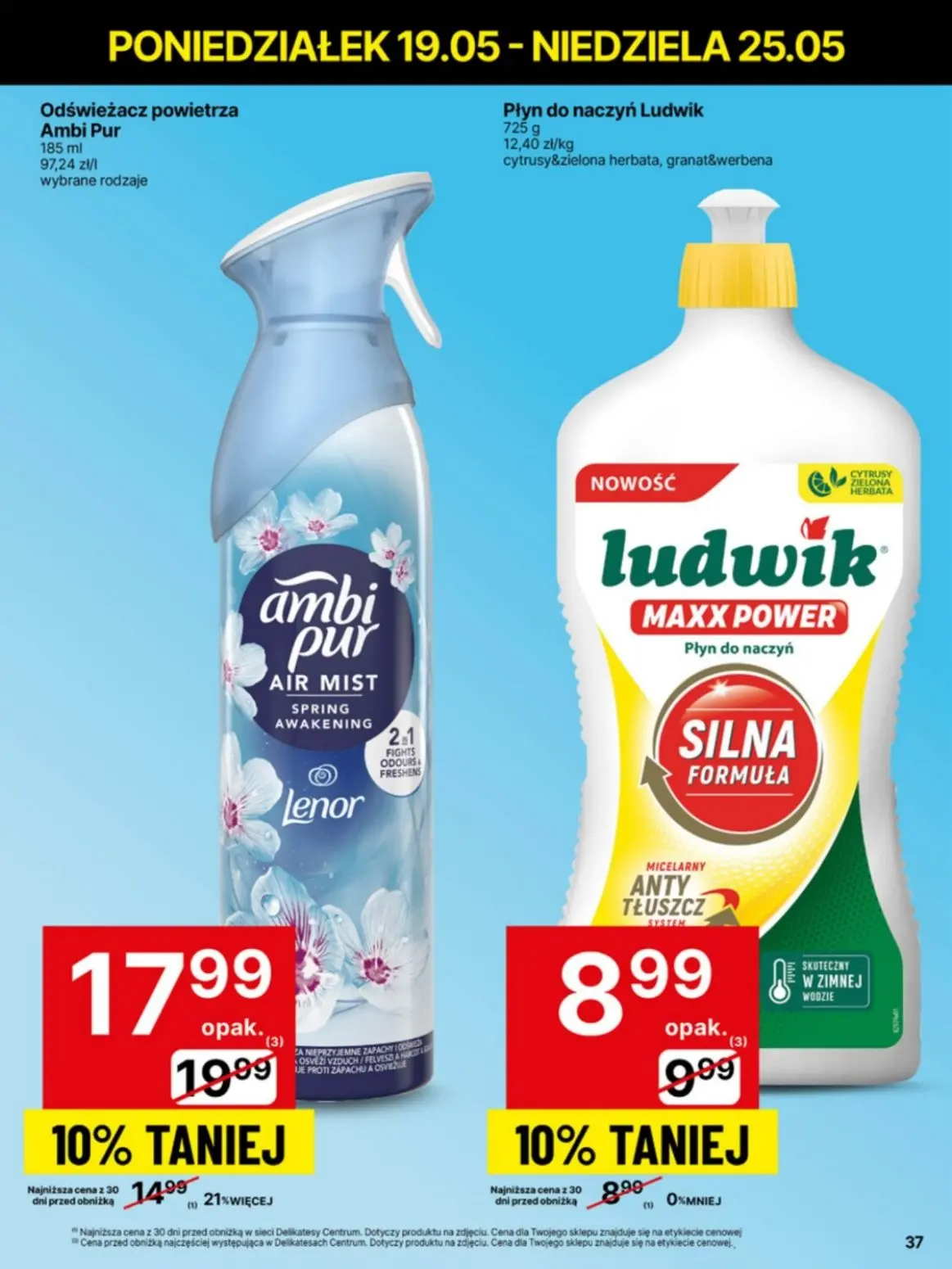 gazetka promocyjna Delikatesy Centrum Niskie ceny. Od poniedziałku - Strona 37