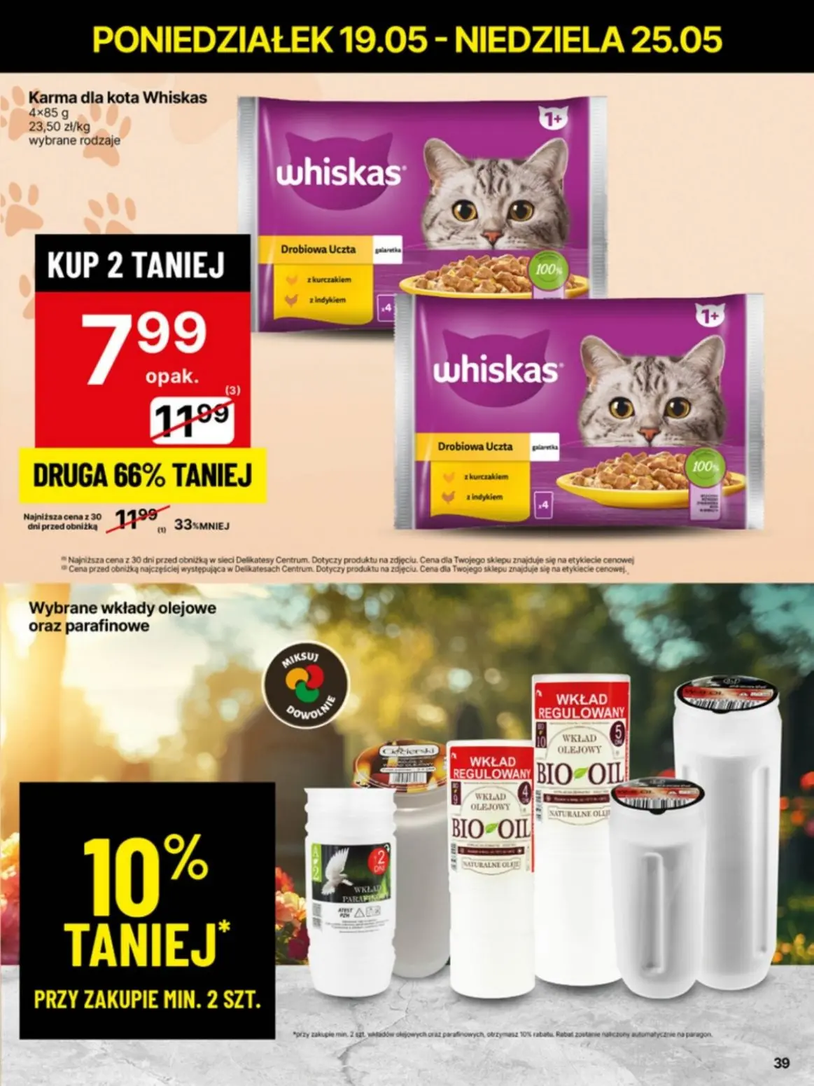 gazetka promocyjna Delikatesy Centrum Niskie ceny. Od poniedziałku - Strona 39