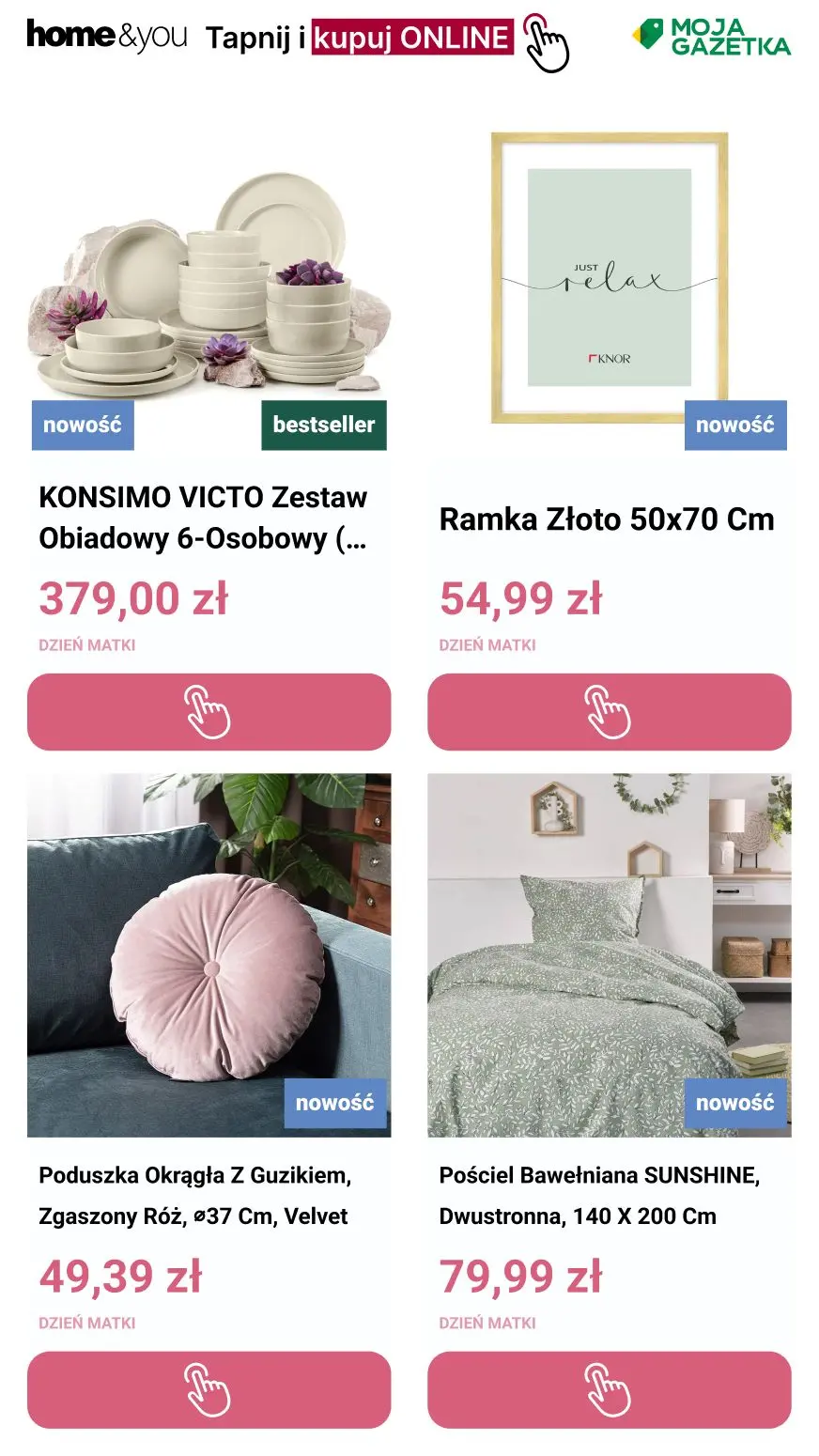 gazetka promocyjna home&you Skarby na Dzień Matki - Strona 12