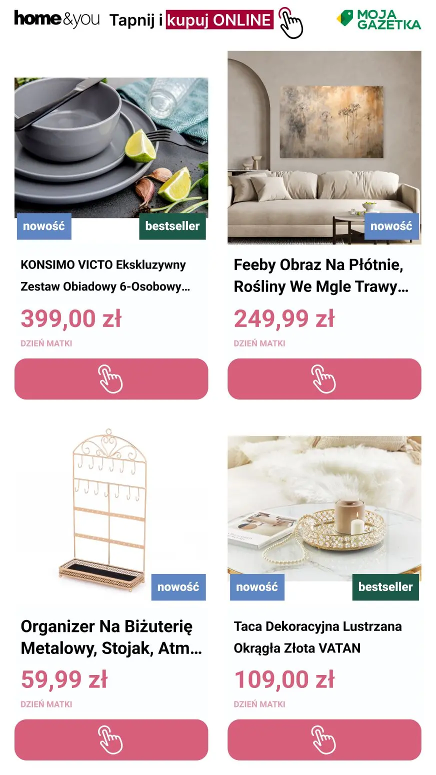 gazetka promocyjna home&you Skarby na Dzień Matki - Strona 16