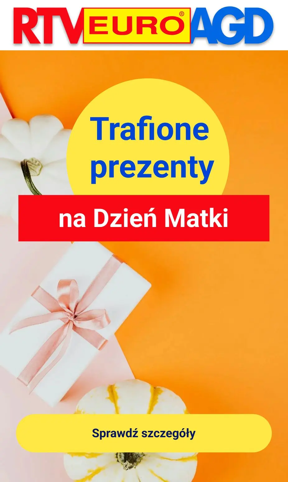 gazetka promocyjna RTV EURO AGD Hity na Dzień Matki - Strona 1