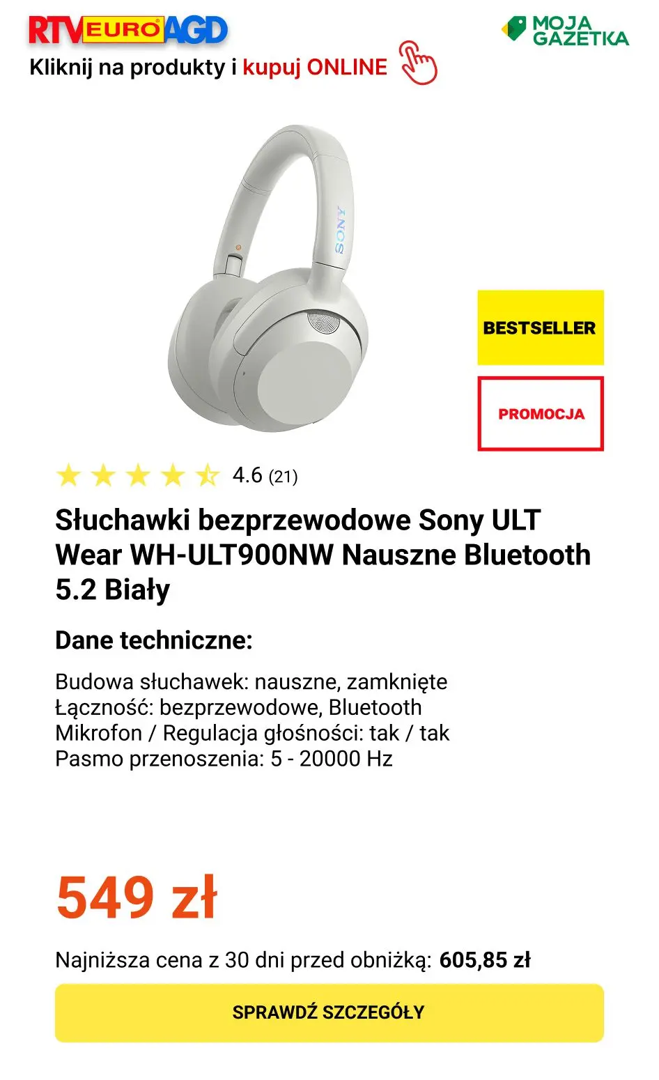 gazetka promocyjna RTV EURO AGD Hity na Dzień Matki - Strona 7