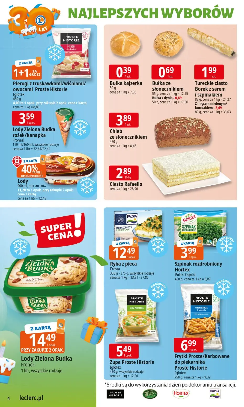 gazetka promocyjna E.Leclerc Najlepszych wyborów, od poniedziałku - Strona 4