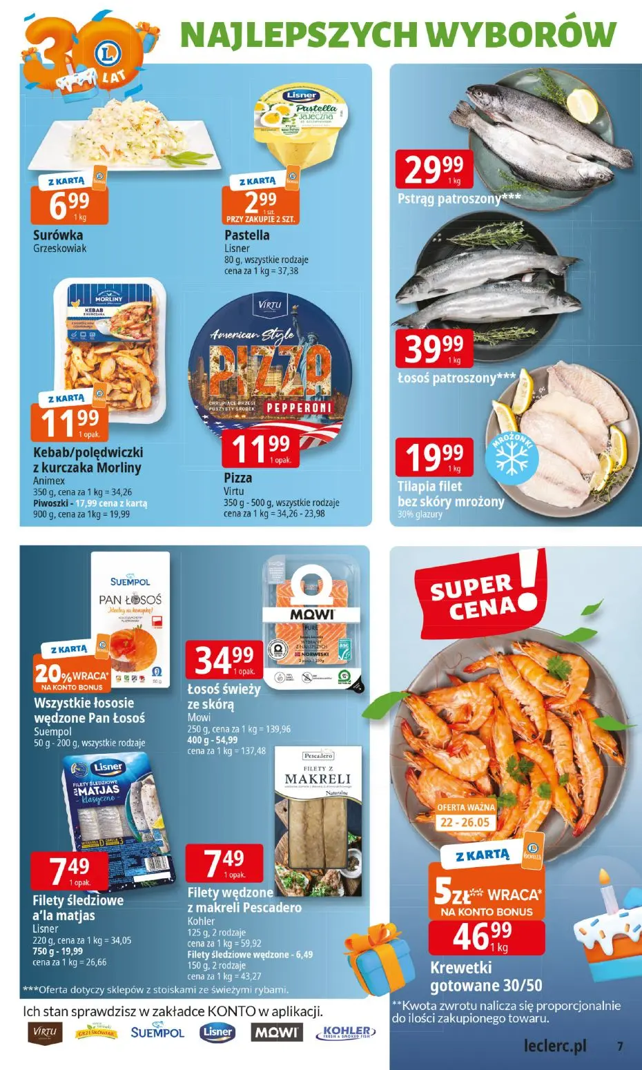 gazetka promocyjna E.Leclerc Najlepszych wyborów, od poniedziałku - Strona 7