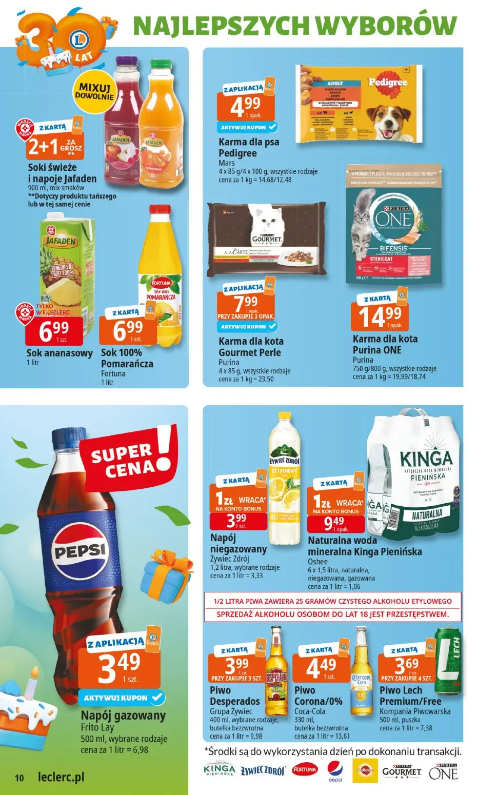 gazetka promocyjna E.Leclerc Najlepszych wyborów, od poniedziałku - Strona 11