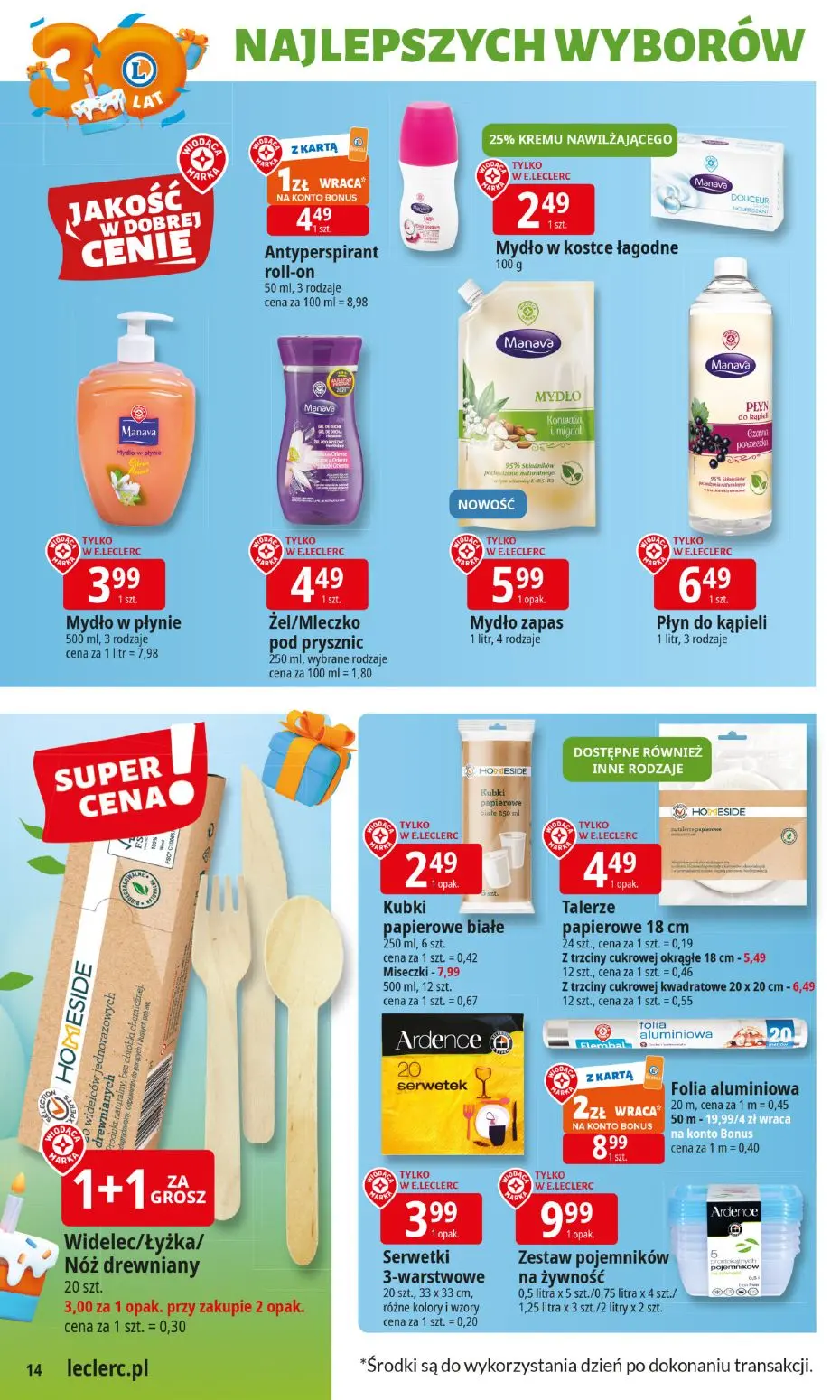 gazetka promocyjna E.Leclerc Najlepszych wyborów, od poniedziałku - Strona 15