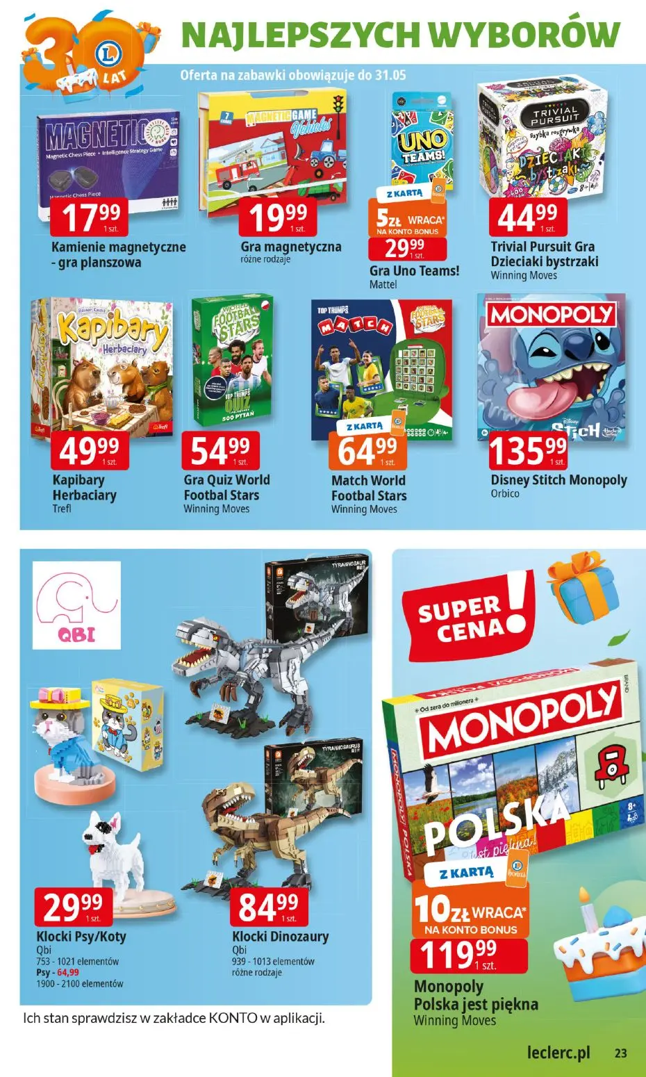 gazetka promocyjna E.Leclerc Najlepszych wyborów, od poniedziałku - Strona 25