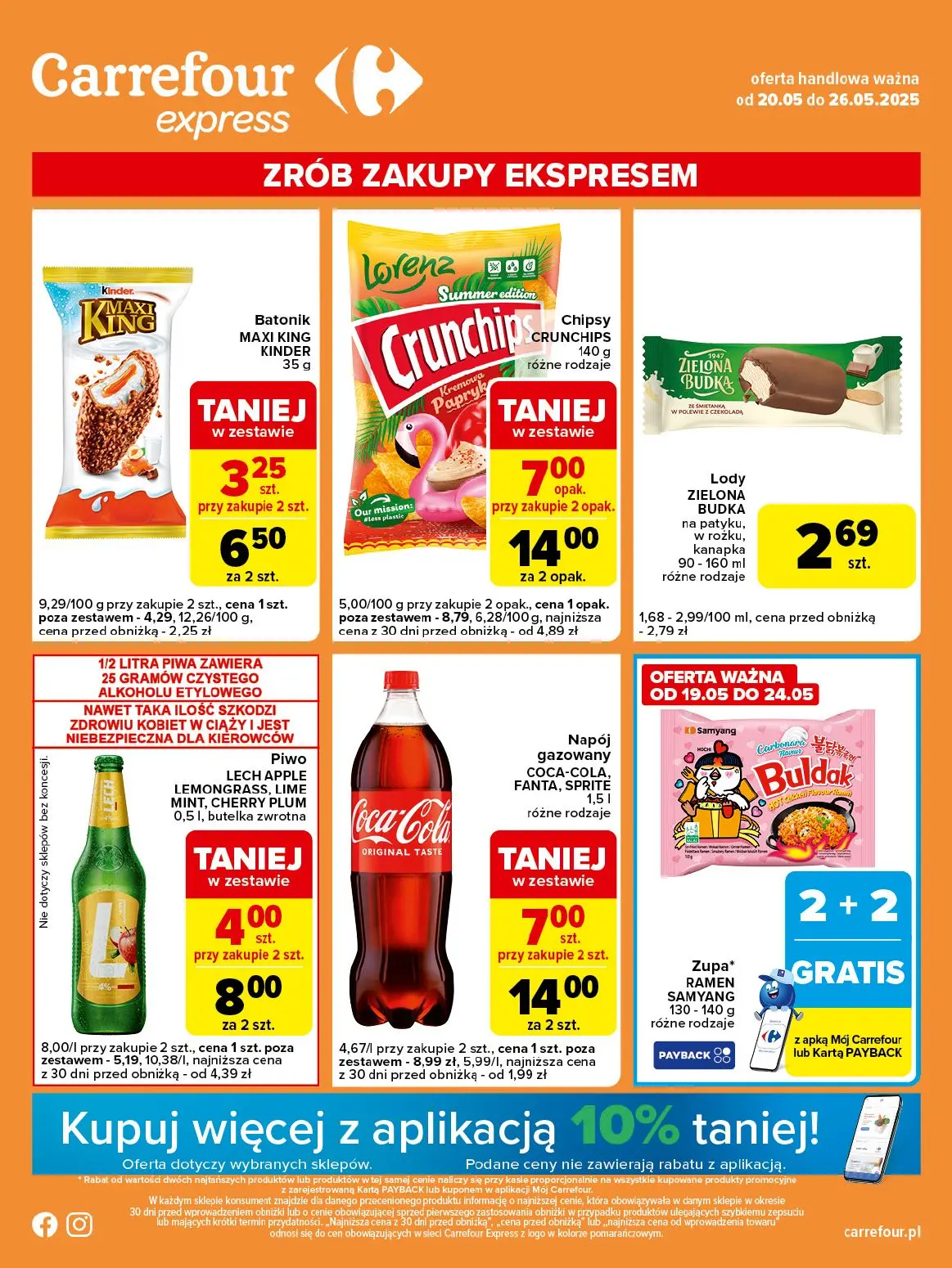 gazetka promocyjna Carrefour Express Zrób zakupy ekspresem - Strona 1