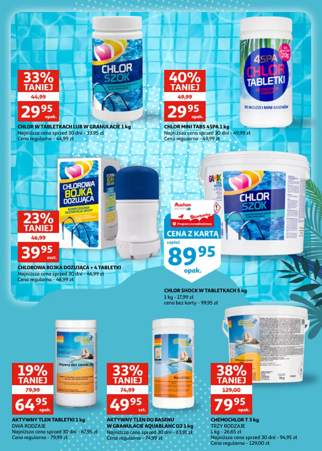 gazetka promocyjna Auchan Zielona Góra - baseny - Strona 9