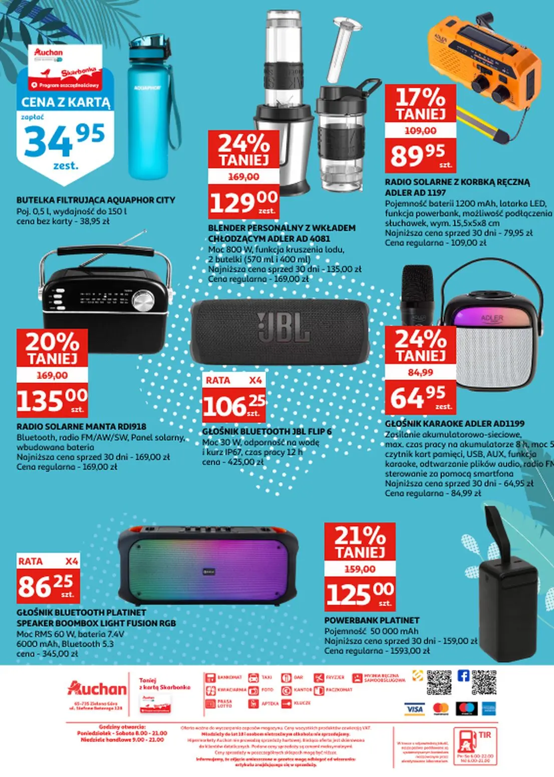 gazetka promocyjna Auchan Zielona Góra - baseny - Strona 13