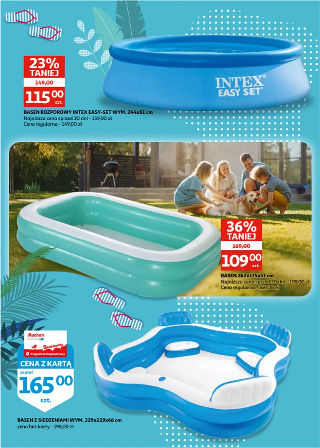 gazetka promocyjna Auchan Racibórz - baseny - Strona 4