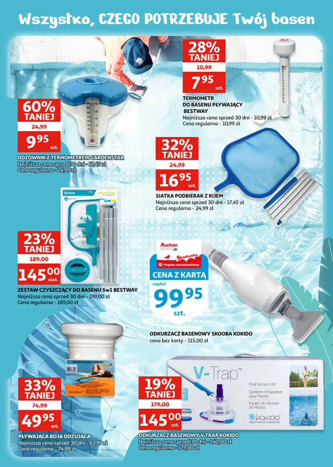 gazetka promocyjna Auchan Racibórz - baseny - Strona 7