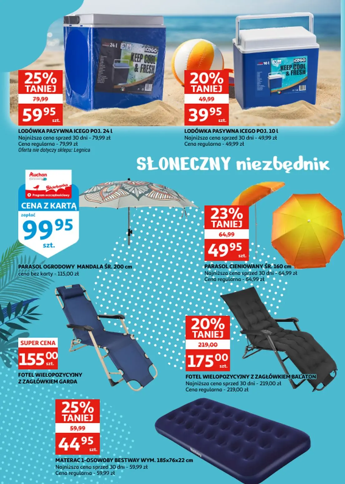 gazetka promocyjna Auchan Racibórz - baseny - Strona 12