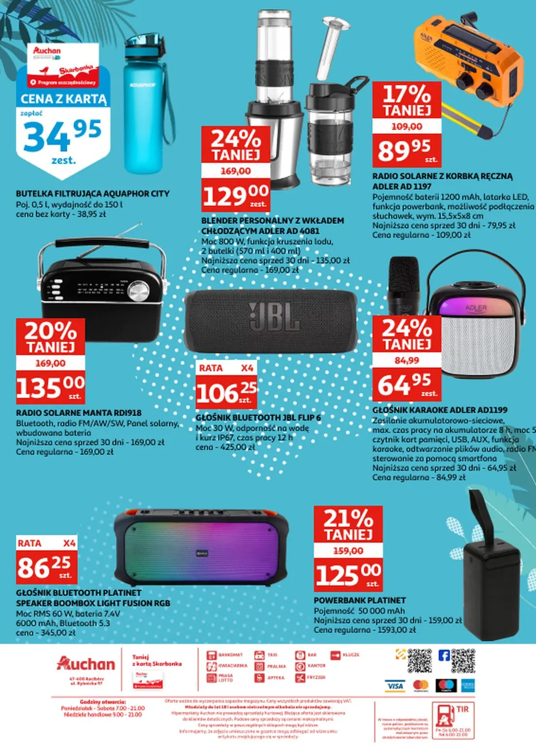gazetka promocyjna Auchan Racibórz - baseny - Strona 13