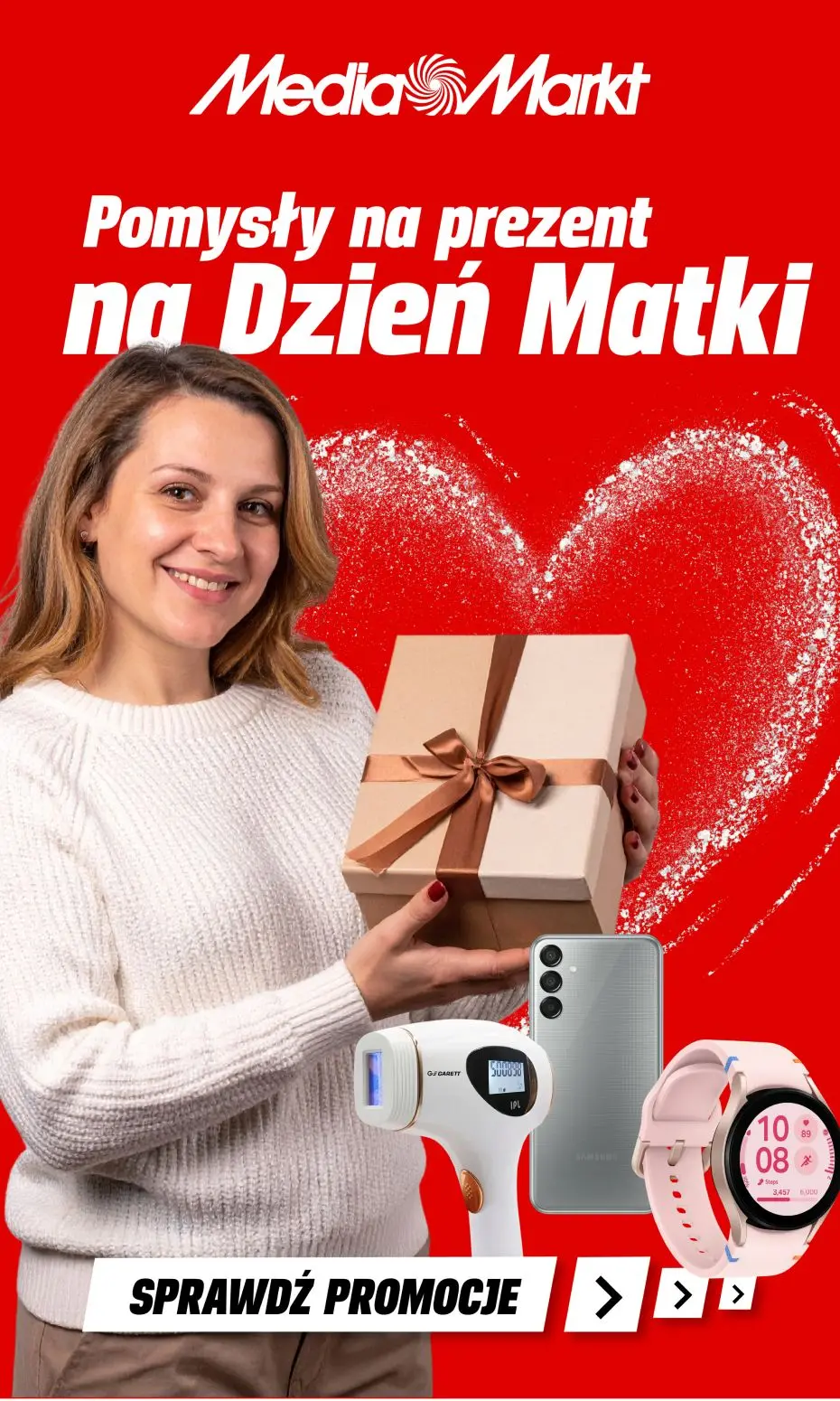 gazetka promocyjna Media Markt Idealny prezent na Dzień Matki!! - Strona 1