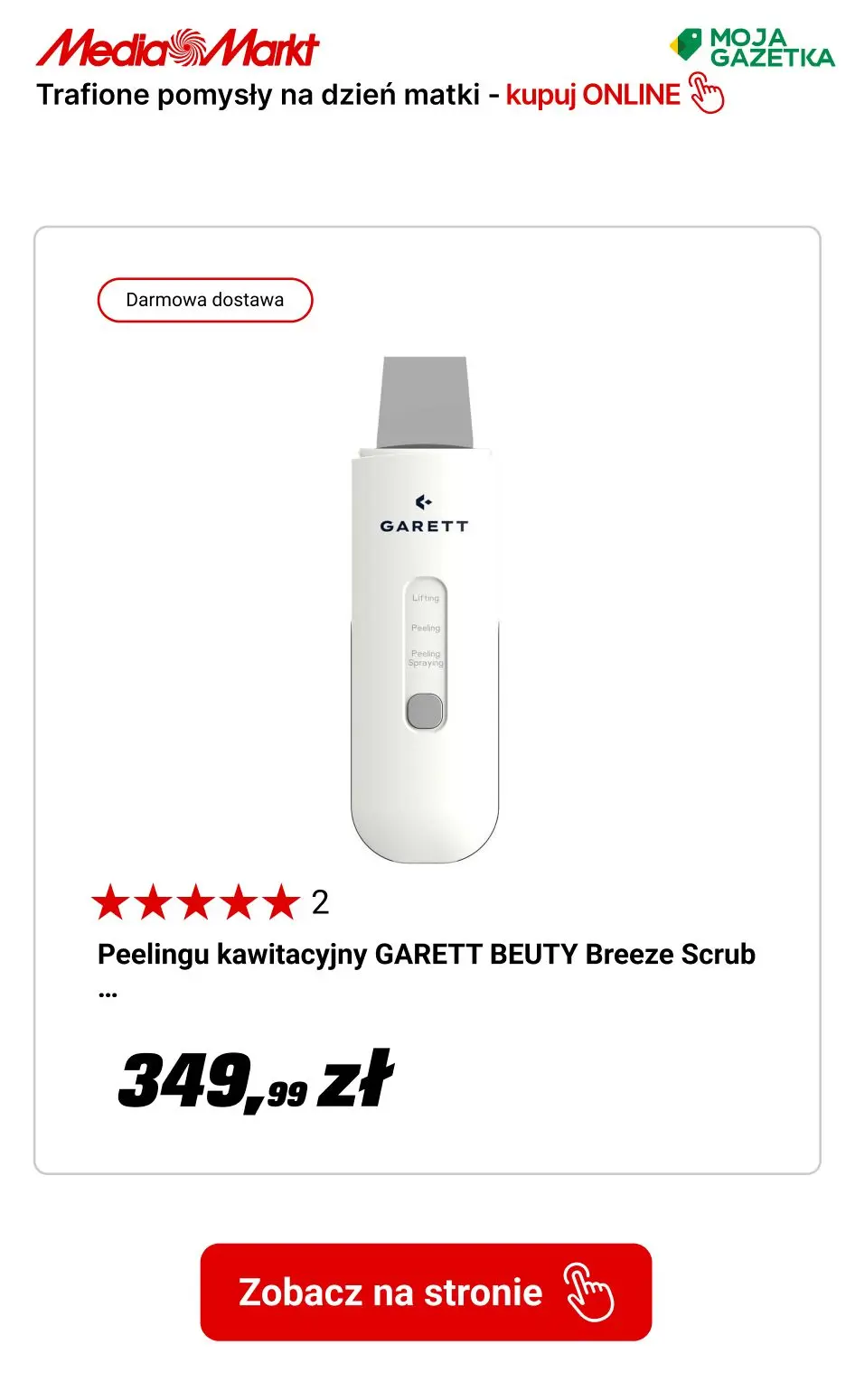 gazetka promocyjna Media Markt Idealny prezent na Dzień Matki!! - Strona 6