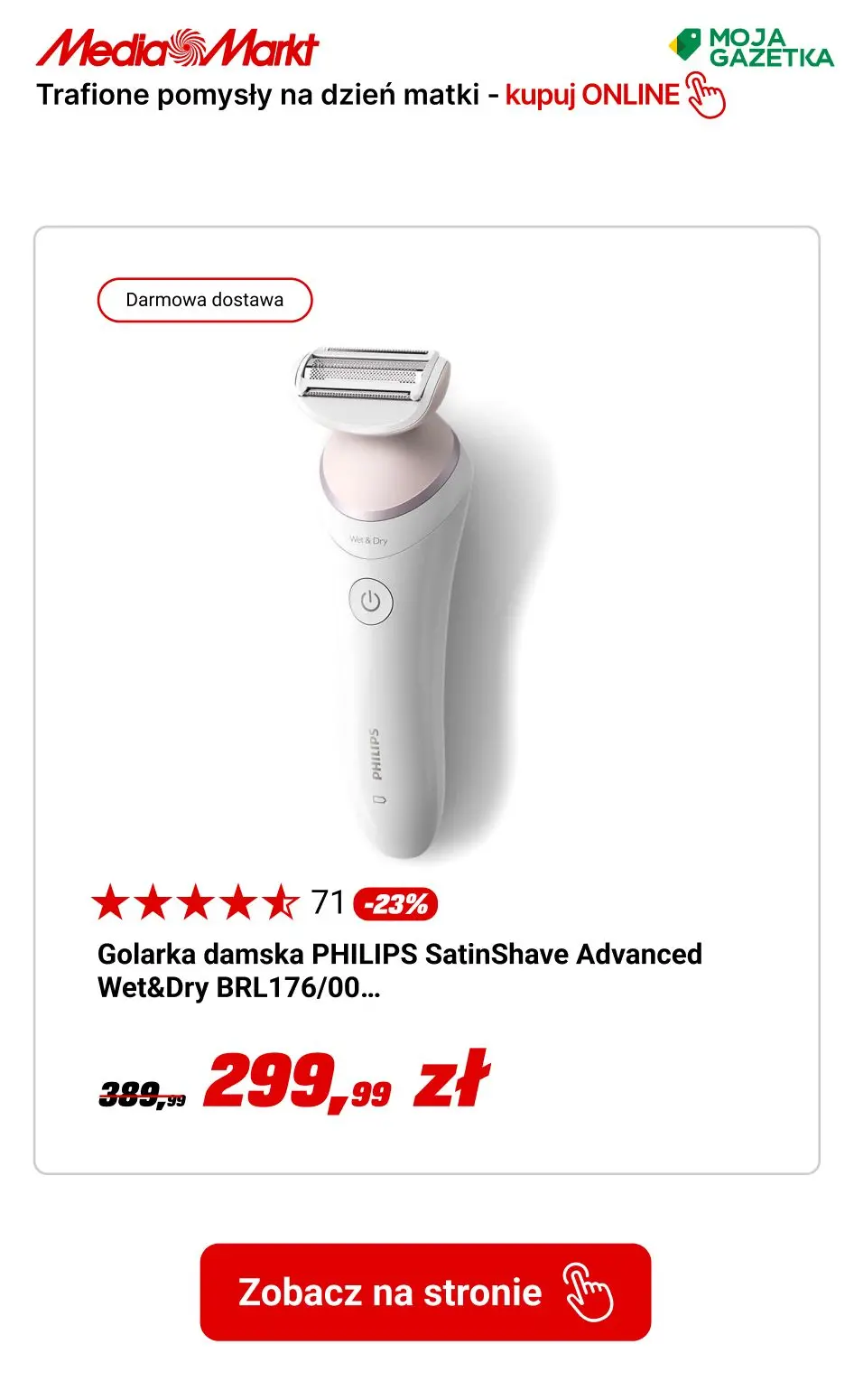 gazetka promocyjna Media Markt Idealny prezent na Dzień Matki!! - Strona 8