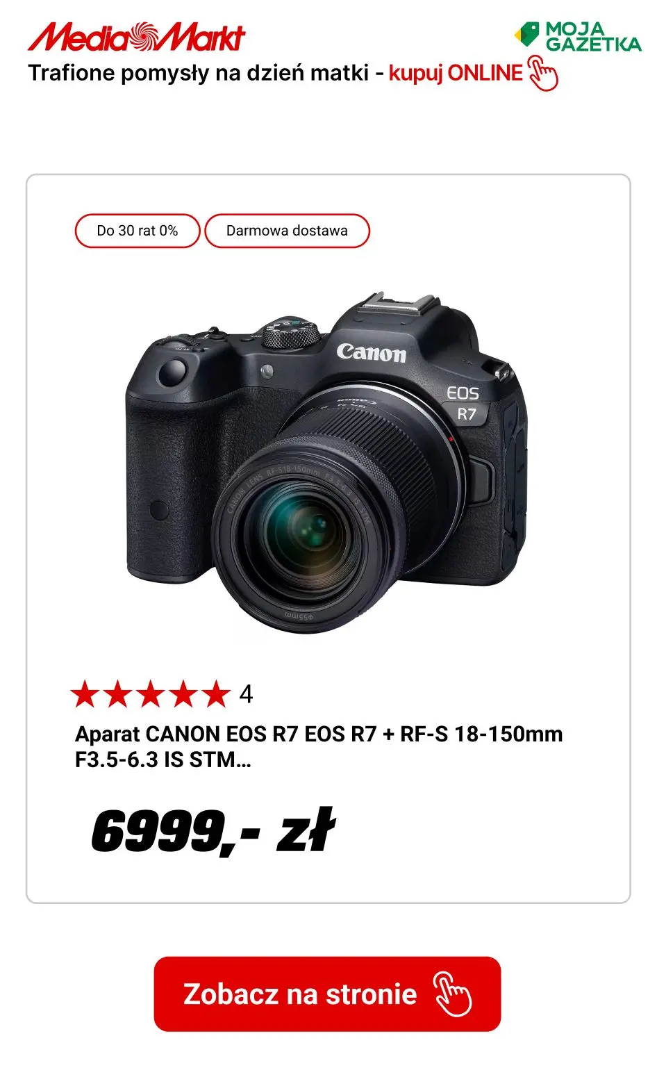 gazetka promocyjna Media Markt Idealny prezent na Dzień Matki!! - Strona 13