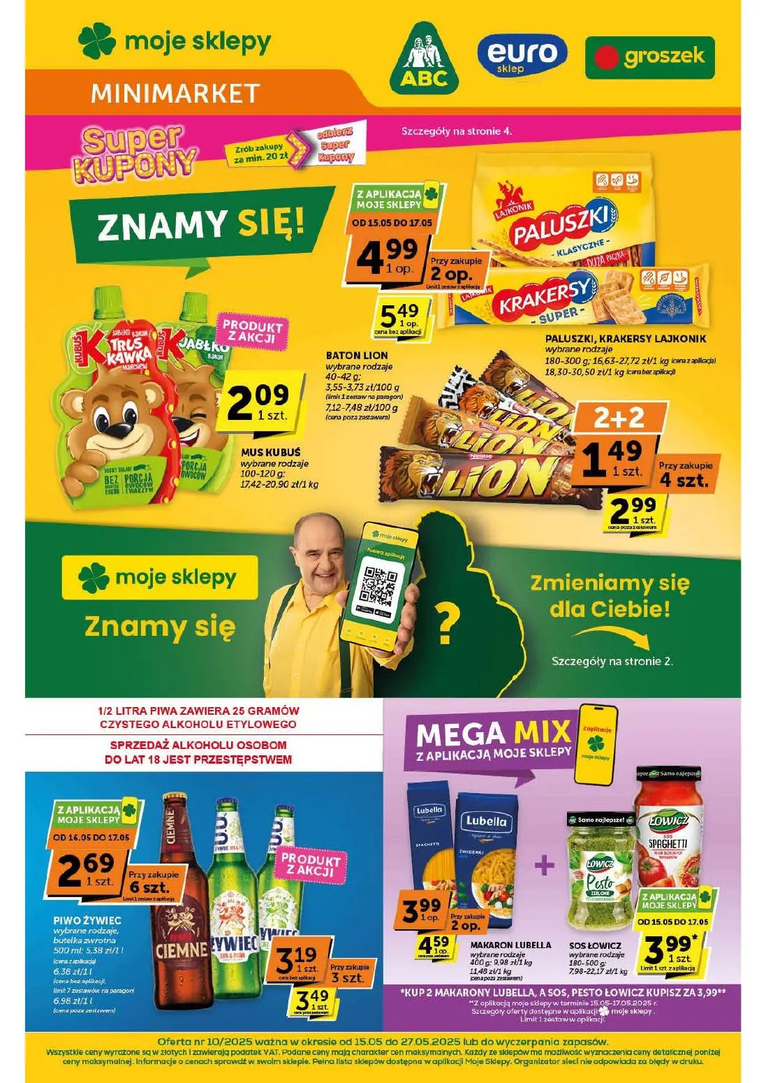 gazetka promocyjna groszek Minimarket - Strona 1