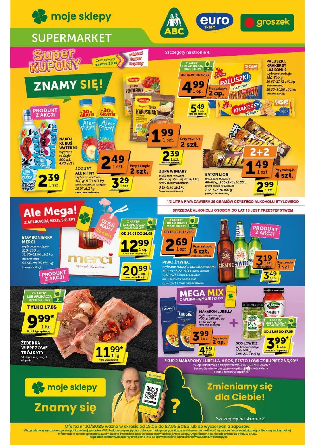 gazetka promocyjna groszek Supermarket - Strona 1