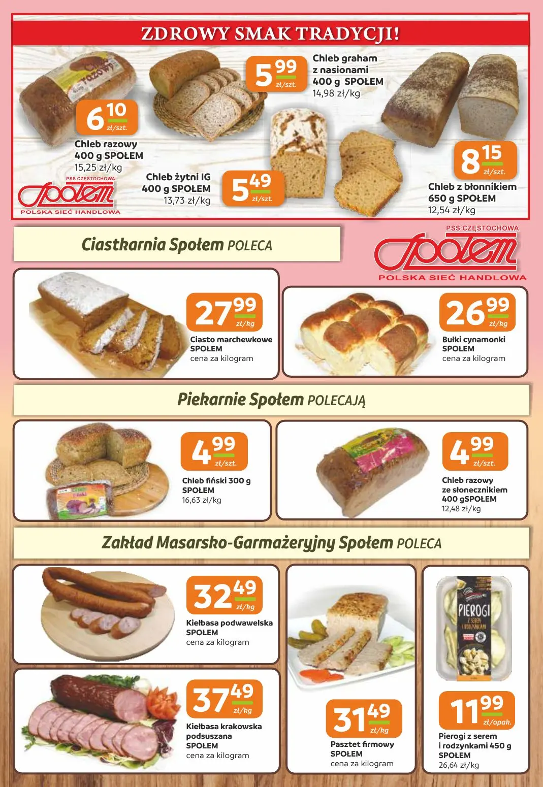 gazetka promocyjna Społem Częstochowa - Strona 2