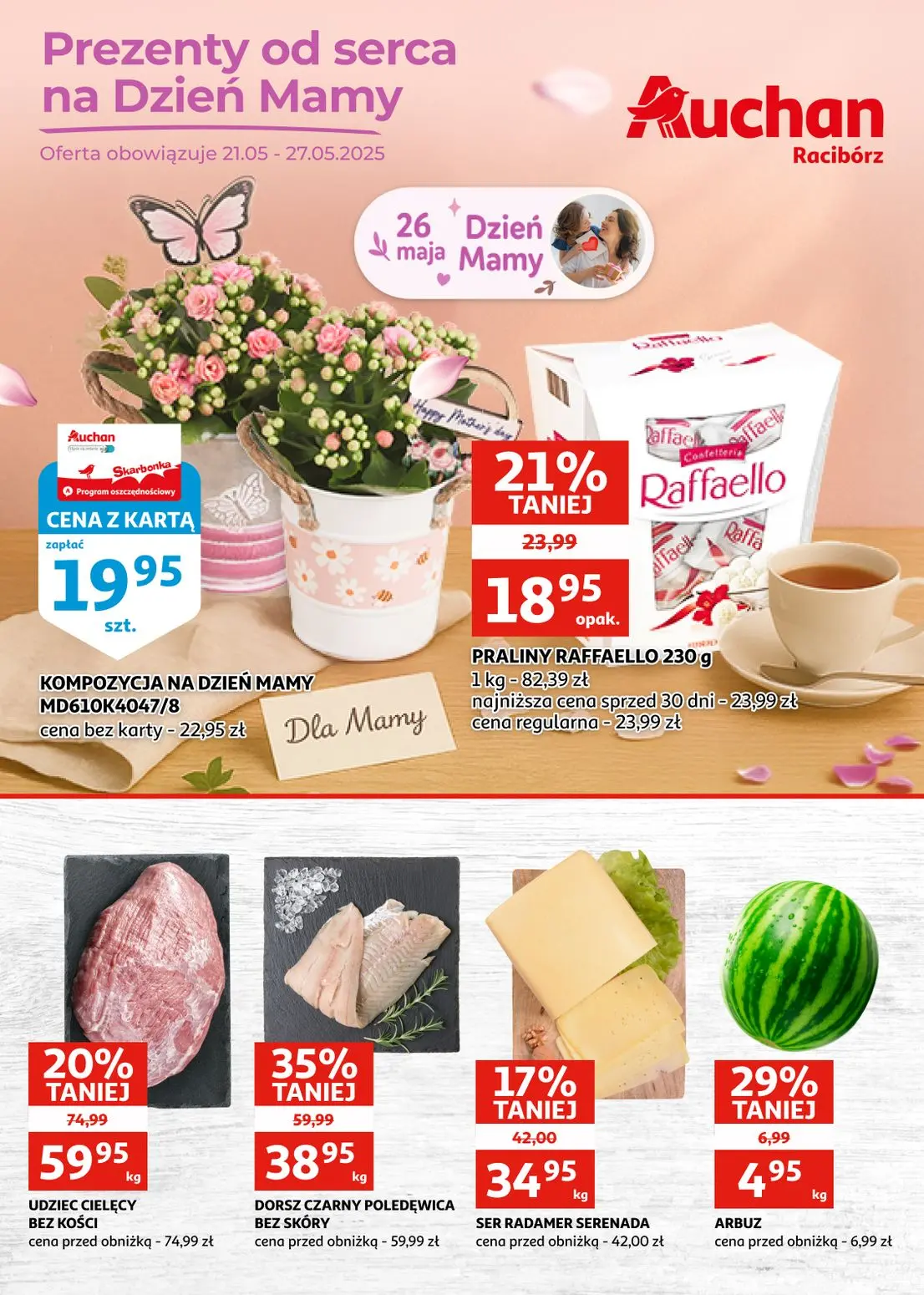 gazetka promocyjna Auchan Racibórz - Strona 1