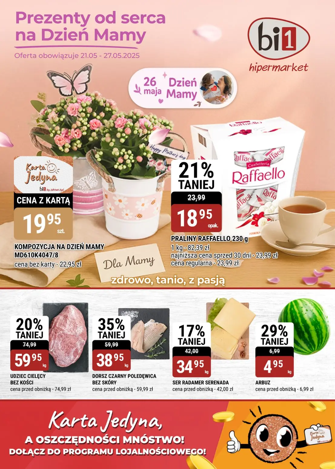 gazetka promocyjna bi1 Bielsko-Biała, Czeladź, Legnica, Wałbrzych - Strona 1