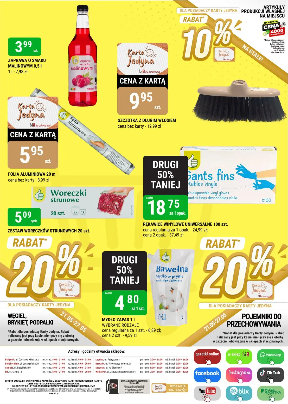 gazetka promocyjna bi1 Bielsko-Biała, Czeladź, Legnica, Wałbrzych - Strona 28