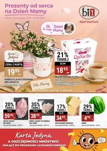 Gazetka promocyjna bi1, ważna od 2025-05-21 do 2025-05-27.