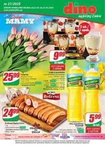 Gazetka promocyjna dino, ważna od 2025-05-21 do 2025-05-27.