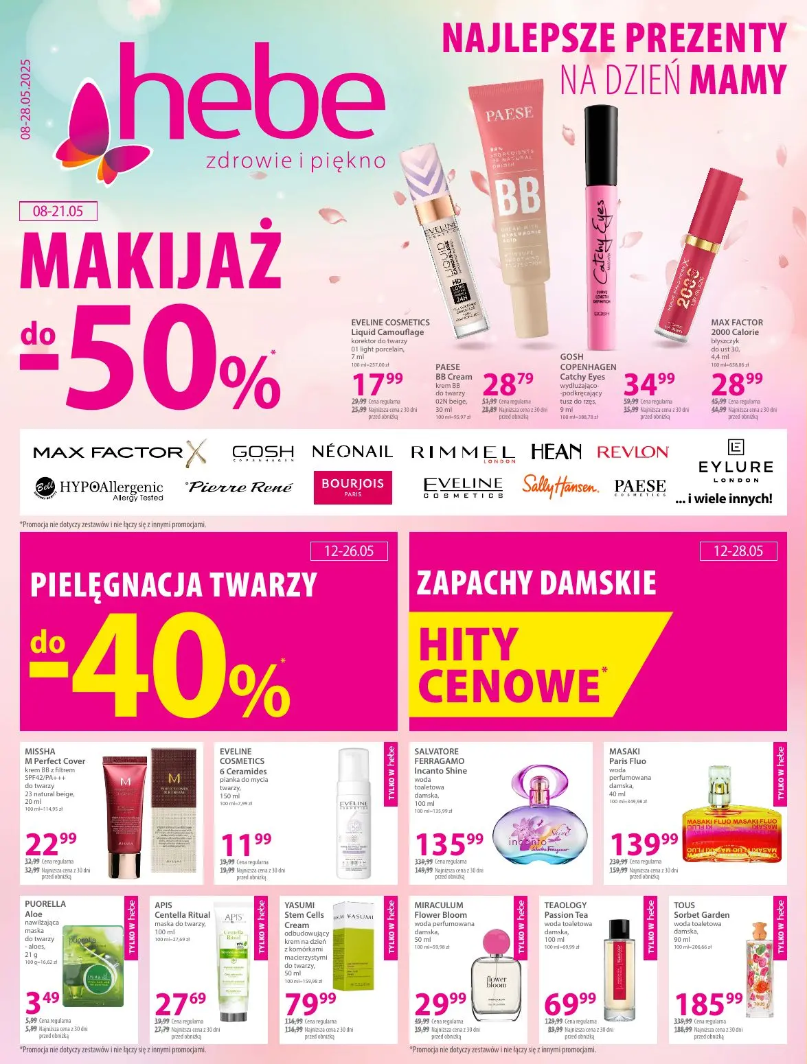 gazetka promocyjna hebe Najlepsze prezenty na Dzień Mamy - Strona 1