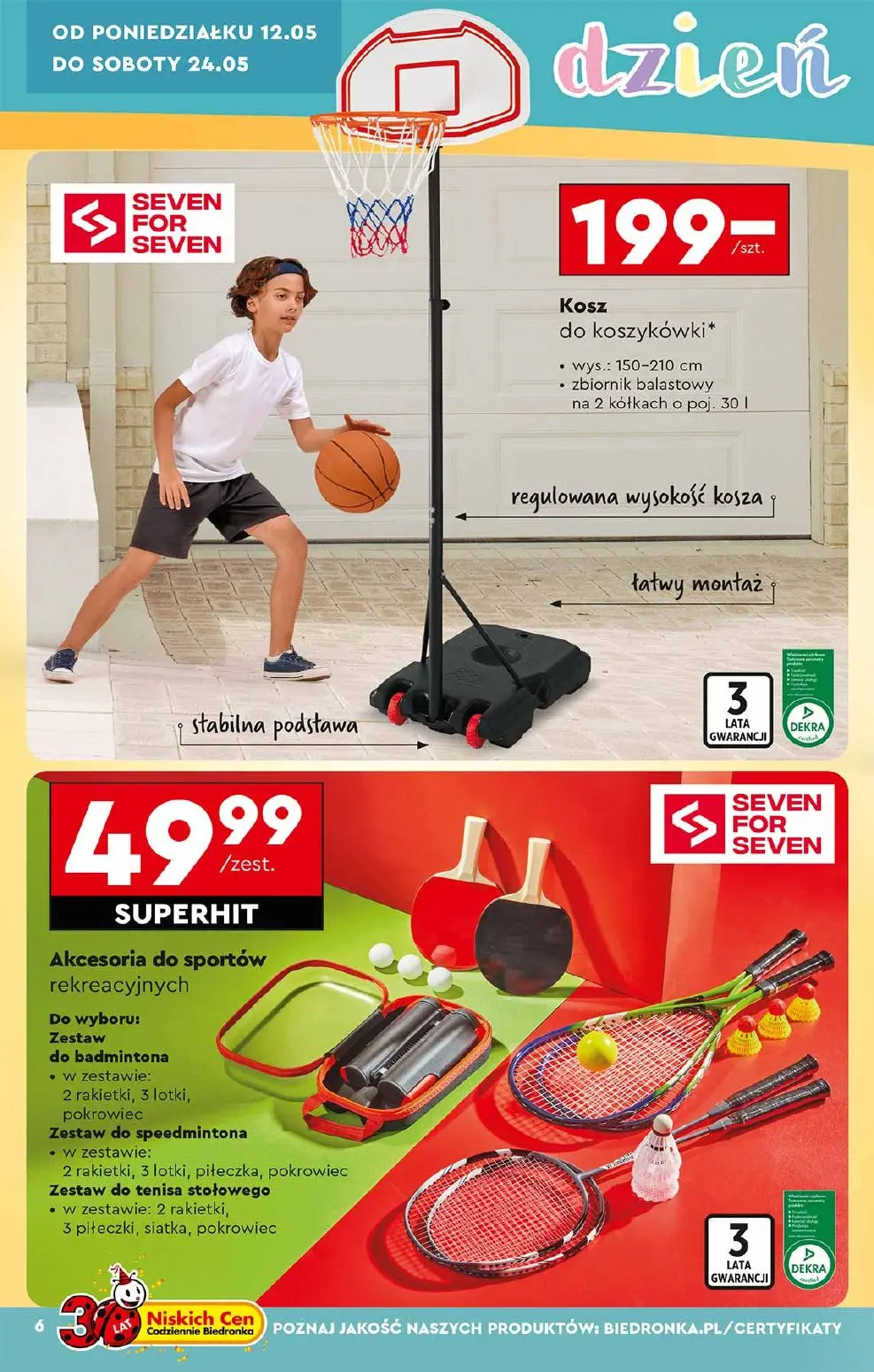 gazetka promocyjna Biedronka Okazje tygodnia, Od soboty - Strona 6