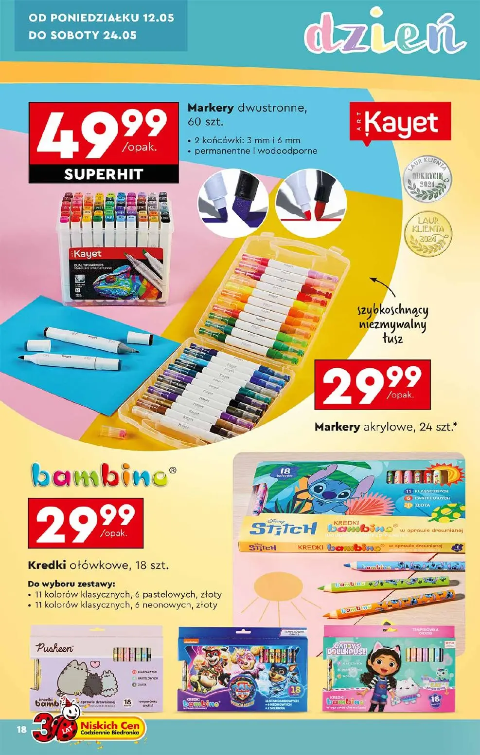 gazetka promocyjna Biedronka Okazje tygodnia, Od soboty - Strona 18