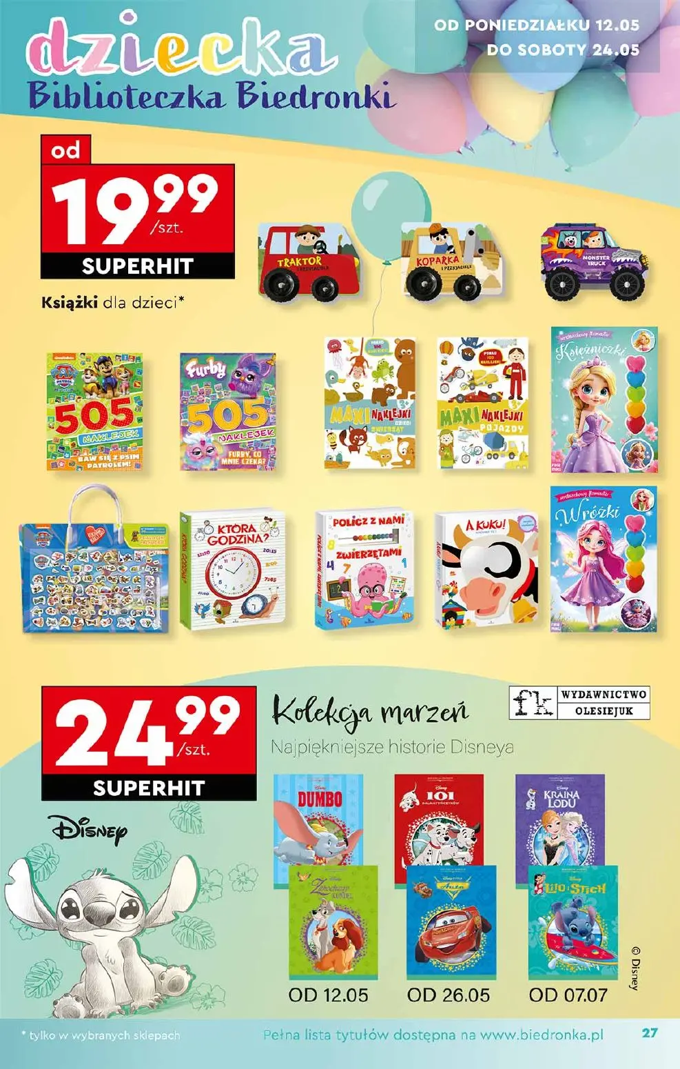 gazetka promocyjna Biedronka Okazje tygodnia, Od soboty - Strona 27