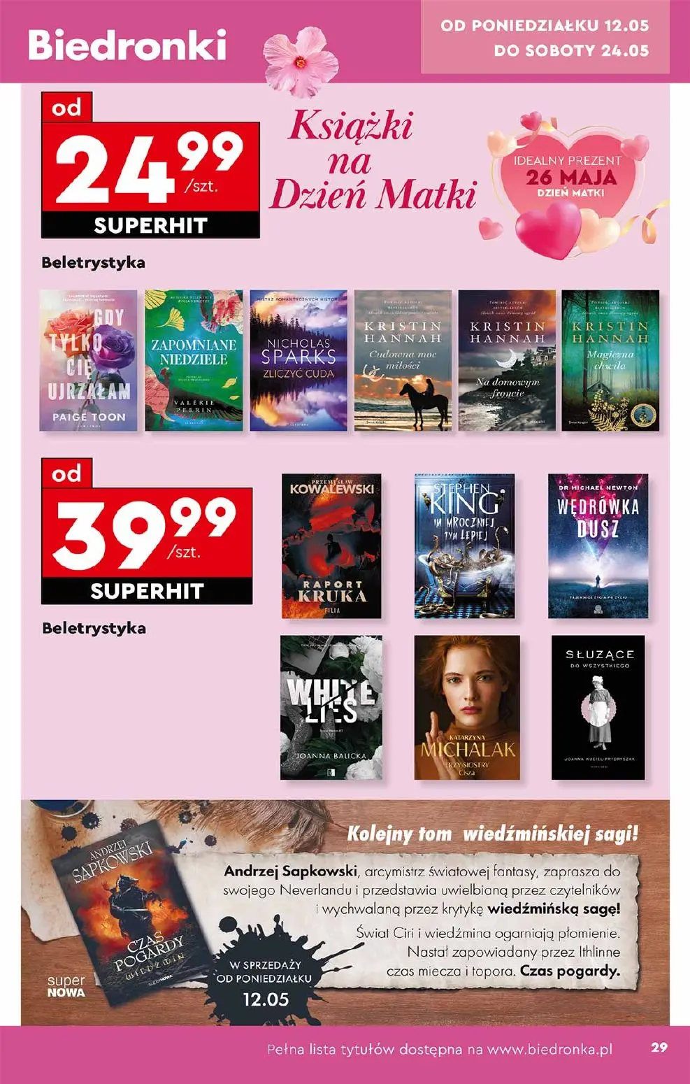 gazetka promocyjna Biedronka Okazje tygodnia, Od soboty - Strona 29