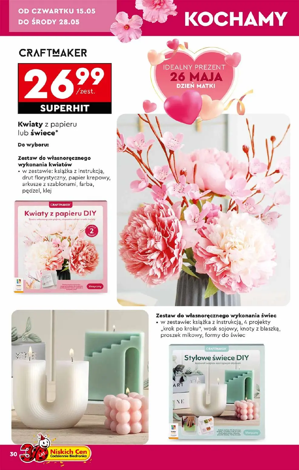 gazetka promocyjna Biedronka Okazje tygodnia, Od soboty - Strona 30