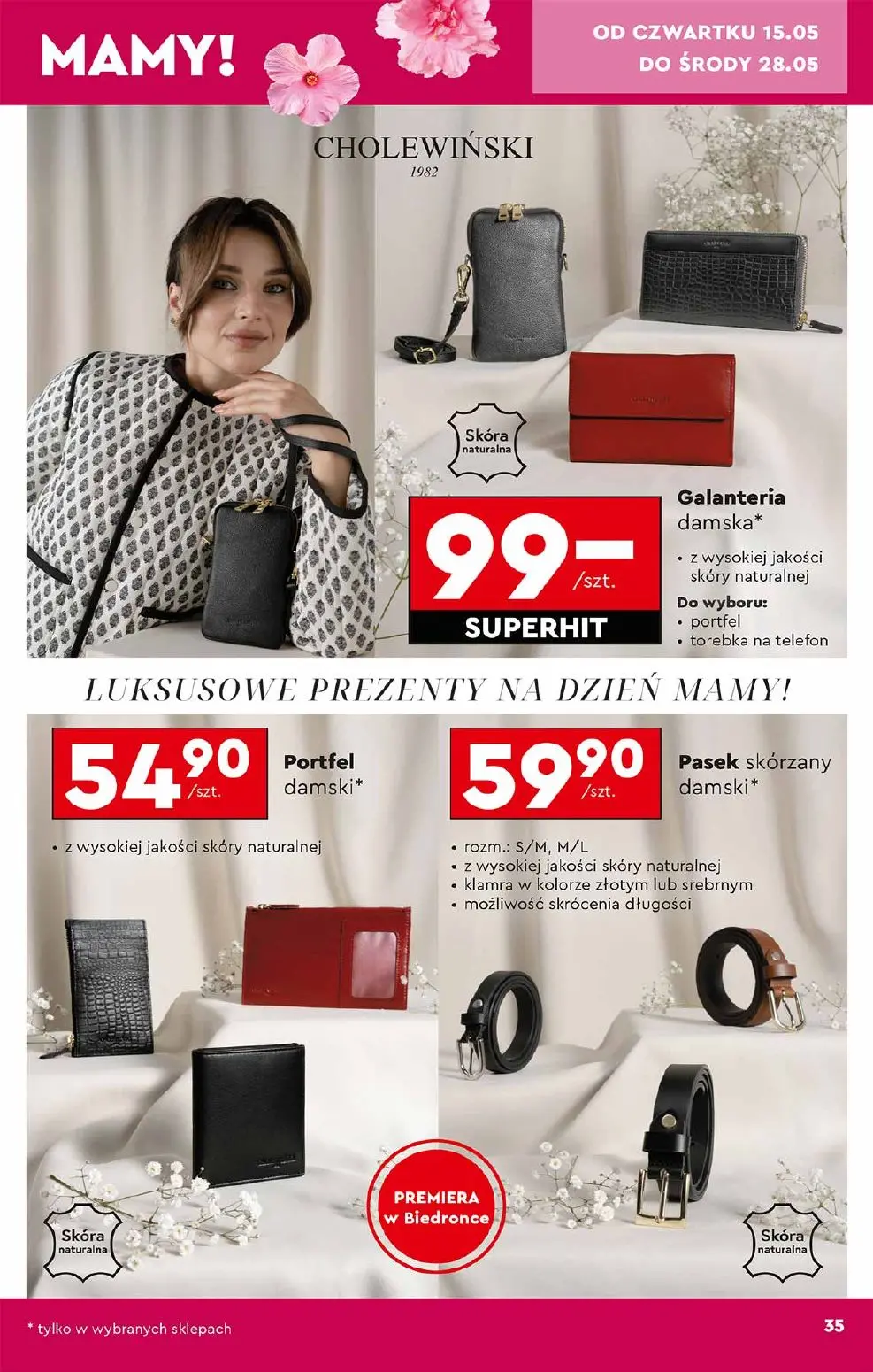 gazetka promocyjna Biedronka Okazje tygodnia, Od soboty - Strona 35