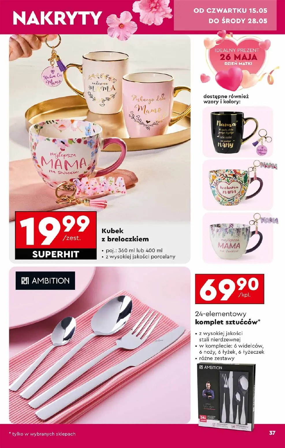 gazetka promocyjna Biedronka Okazje tygodnia, Od soboty - Strona 37