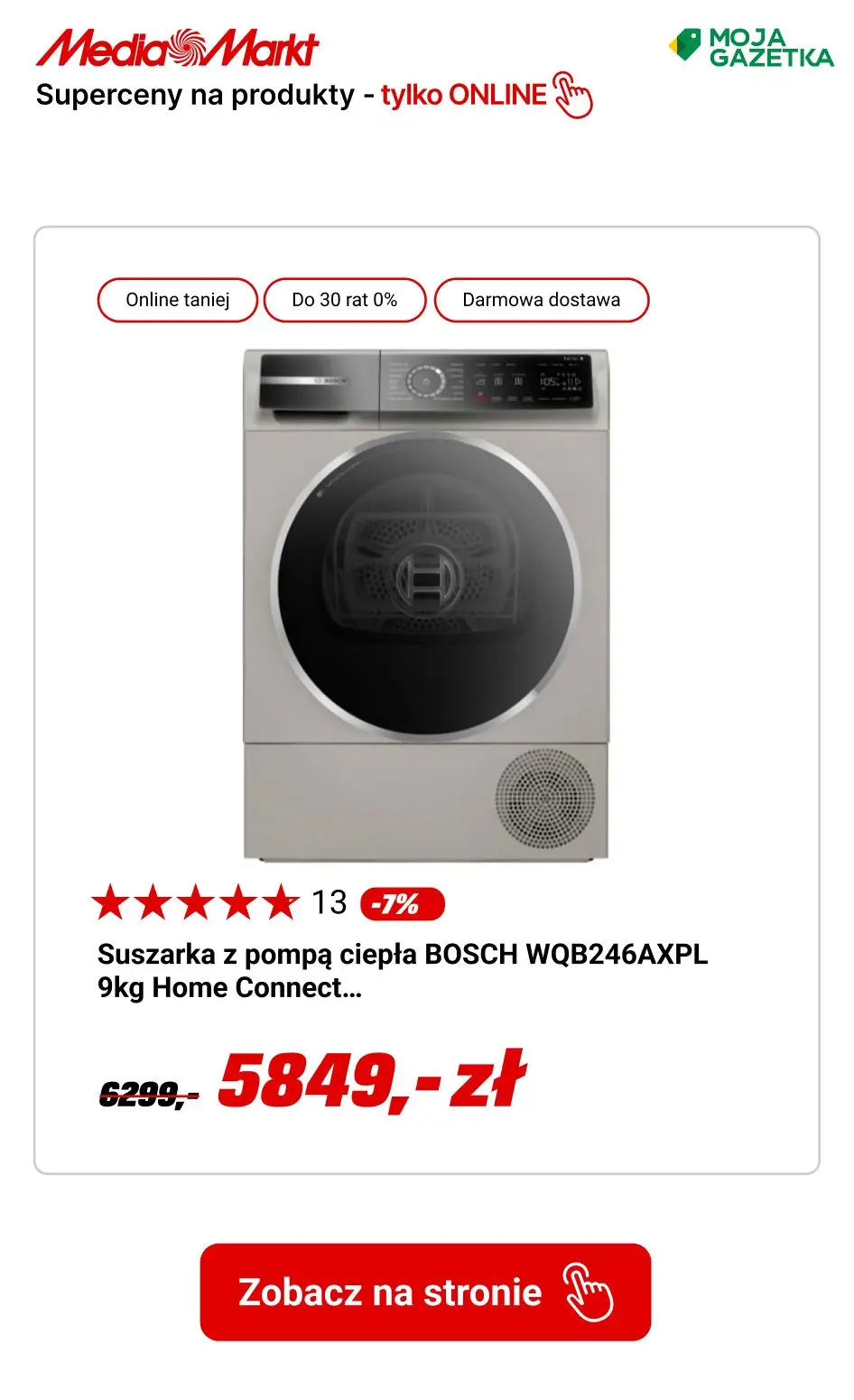 gazetka promocyjna Media Markt SUPER ceny na produkty dostępne tylko online! - Strona 3