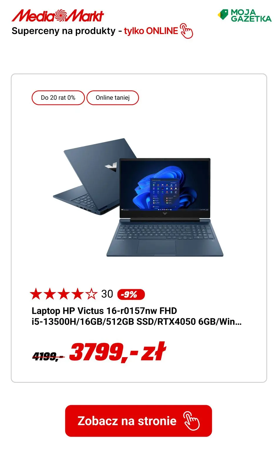 gazetka promocyjna Media Markt SUPER ceny na produkty dostępne tylko online! - Strona 8