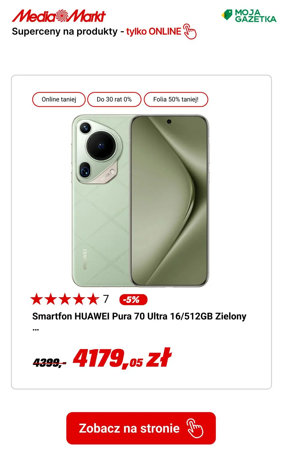 gazetka promocyjna Media Markt SUPER ceny na produkty dostępne tylko online! - Strona 15