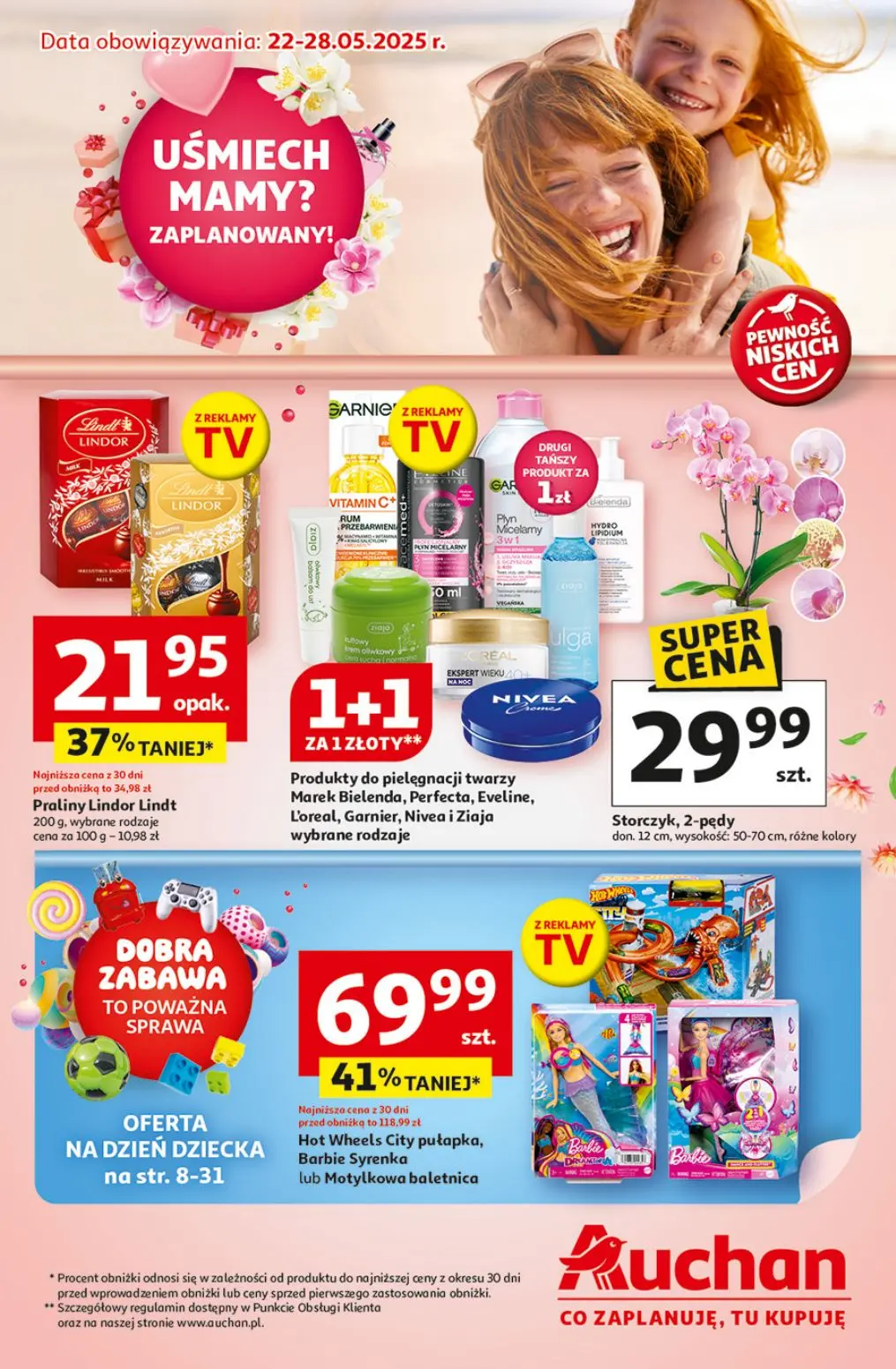 gazetka promocyjna Auchan Pewność niskich cen - Strona 1