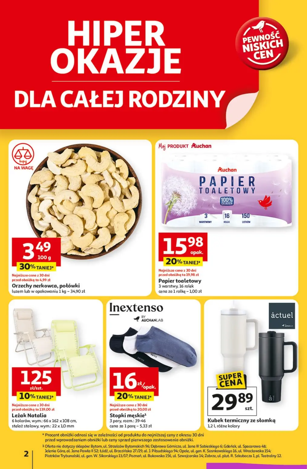 gazetka promocyjna Auchan Pewność niskich cen - Strona 2