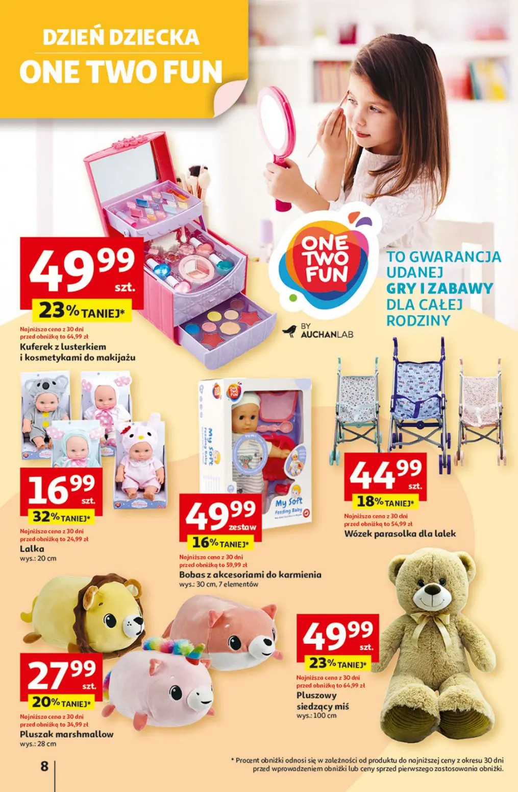 gazetka promocyjna Auchan Pewność niskich cen - Strona 8