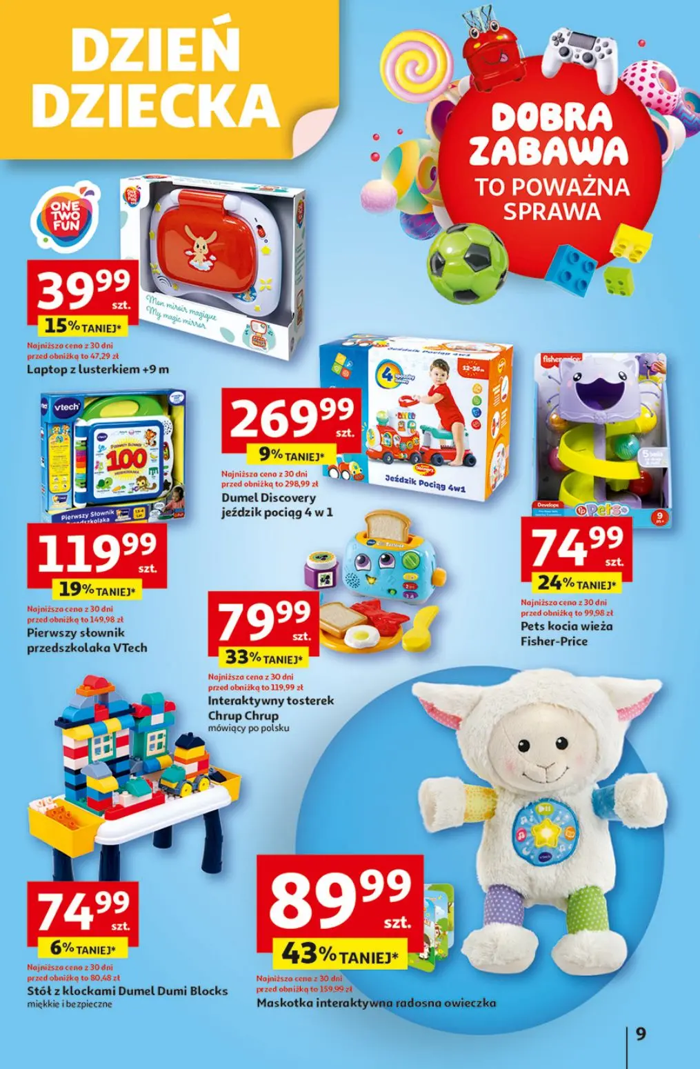 gazetka promocyjna Auchan Pewność niskich cen - Strona 9