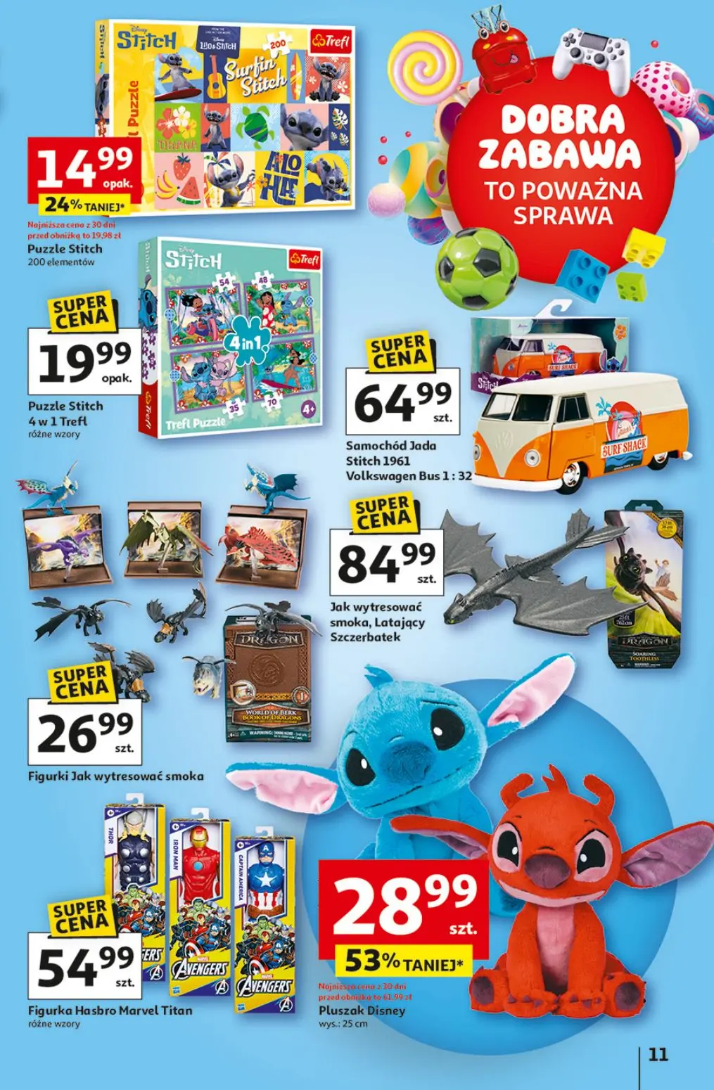 gazetka promocyjna Auchan Pewność niskich cen - Strona 11