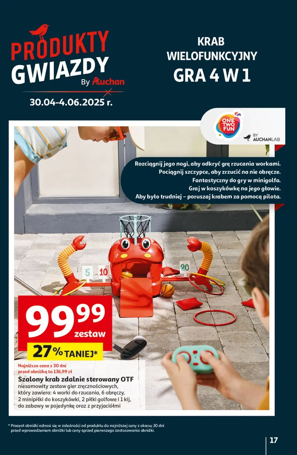 gazetka promocyjna Auchan Pewność niskich cen - Strona 17