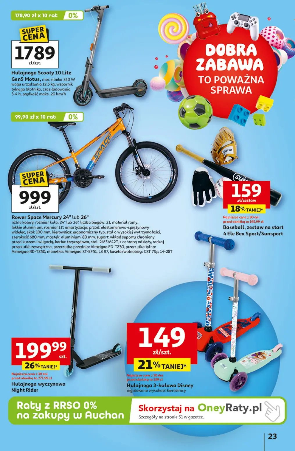 gazetka promocyjna Auchan Pewność niskich cen - Strona 23