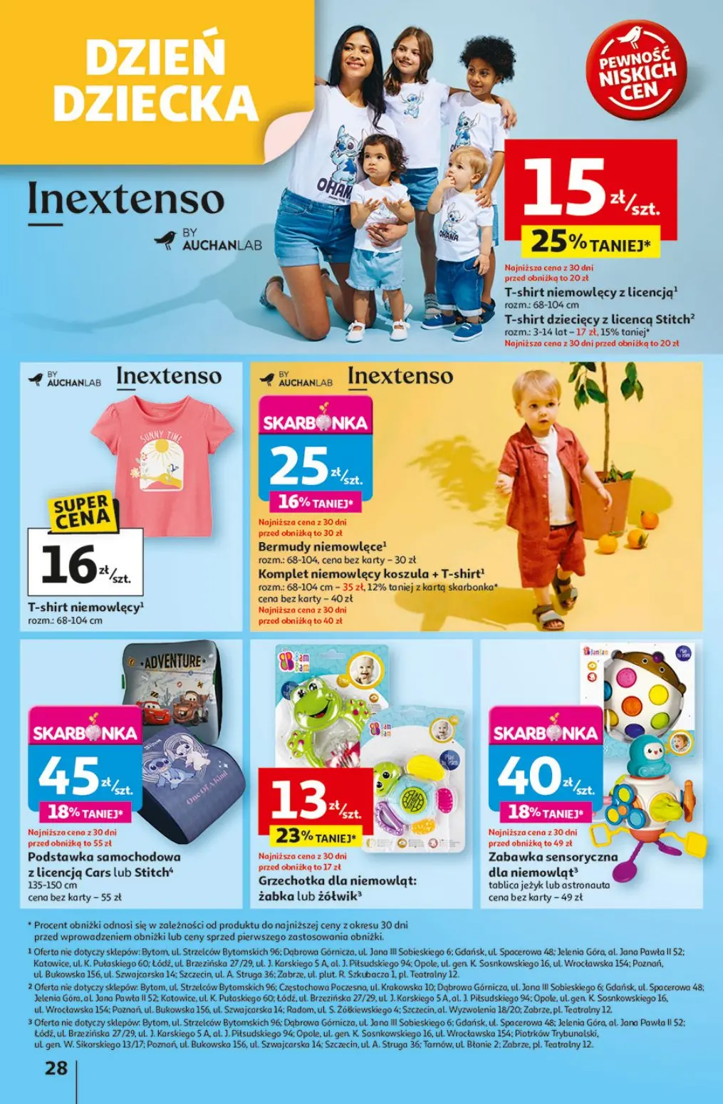 gazetka promocyjna Auchan Pewność niskich cen - Strona 28